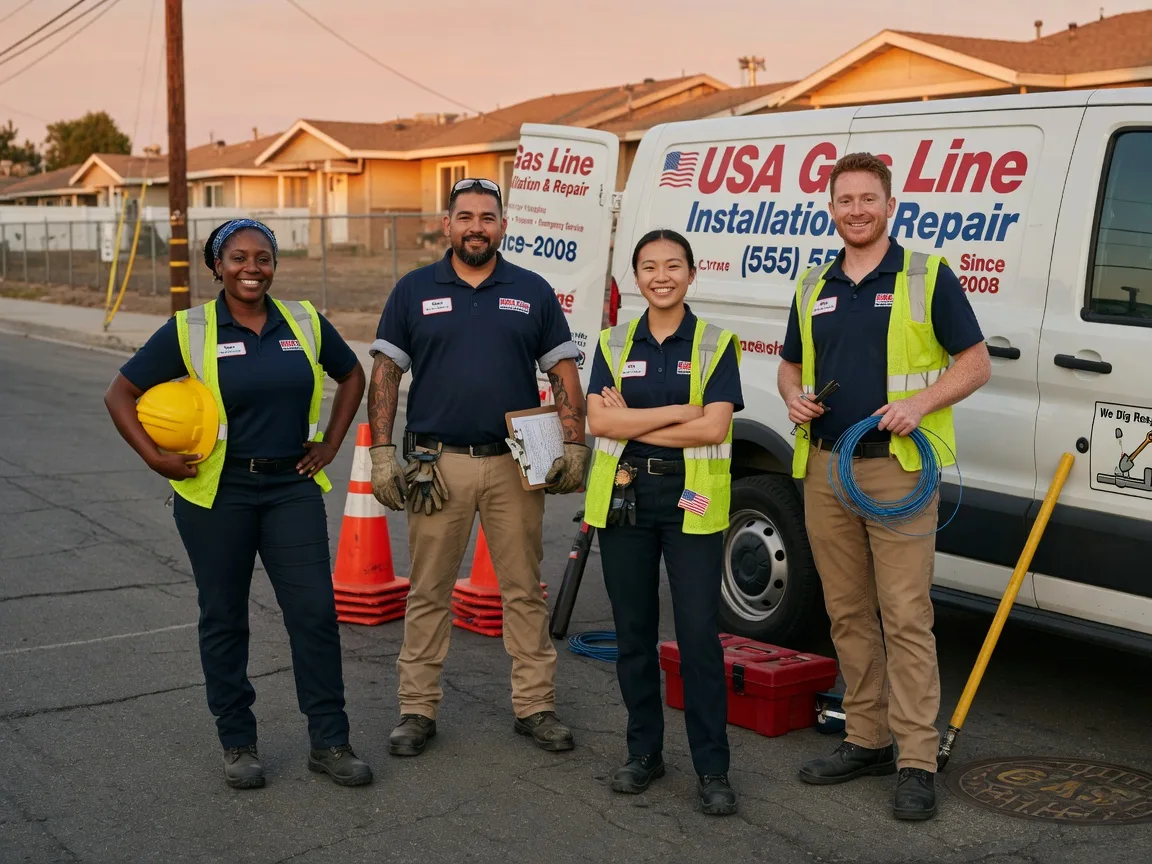 Gas Line Installation company in Magazine, AR